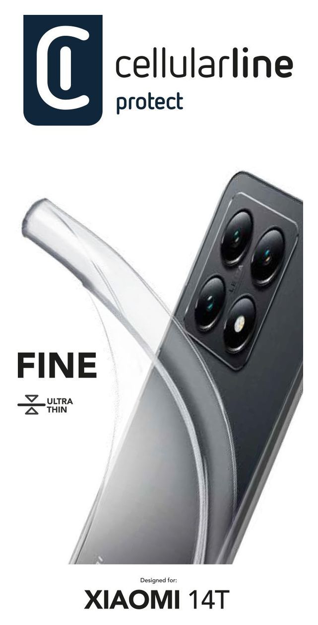 Fine Cover für Xiaomi 14T  (Transparent) 