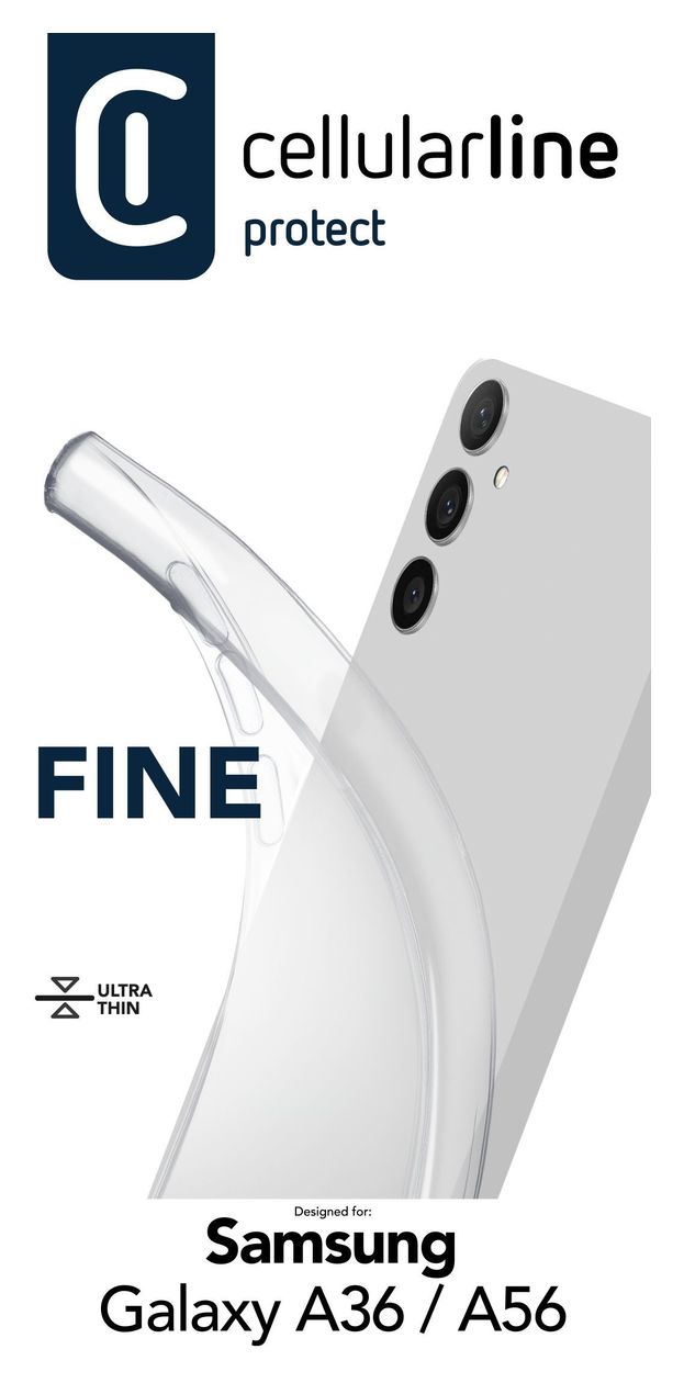 Fine Cover für Samsung Galaxy A36/A56  (Transparent) 