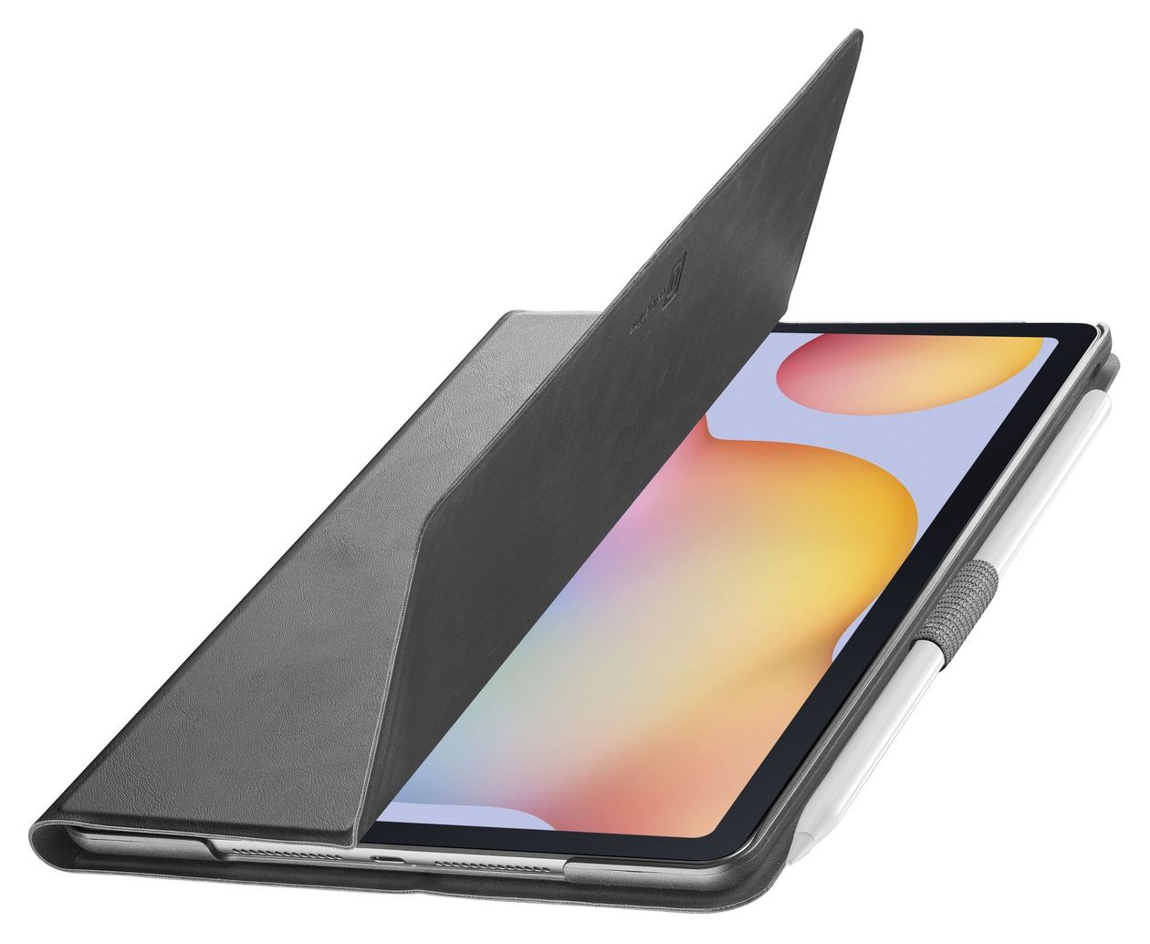 Folio Loop Folio aus Kunstleder für Samsung Galaxy Tab S6 Lite bis 26,4 cm (10.4") (Schwarz) 