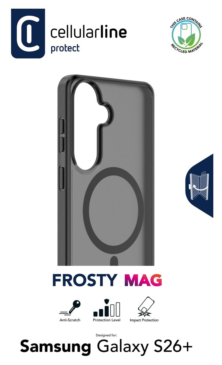 Frosty Mag Mantelhülle für Samsung Galaxy S26+  (Transparent) 