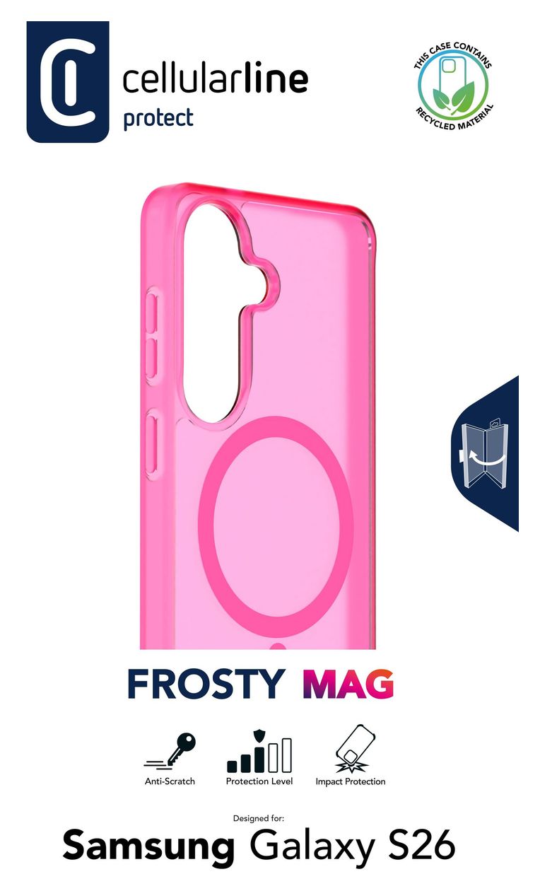 Frosty Mag Mantelhülle für Samsung Galaxy S26  (Transparent) 