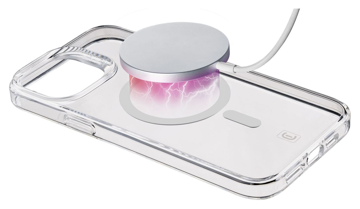 Gloss Mag Cover für Apple iPhone 15 Pro  (Transparent) 