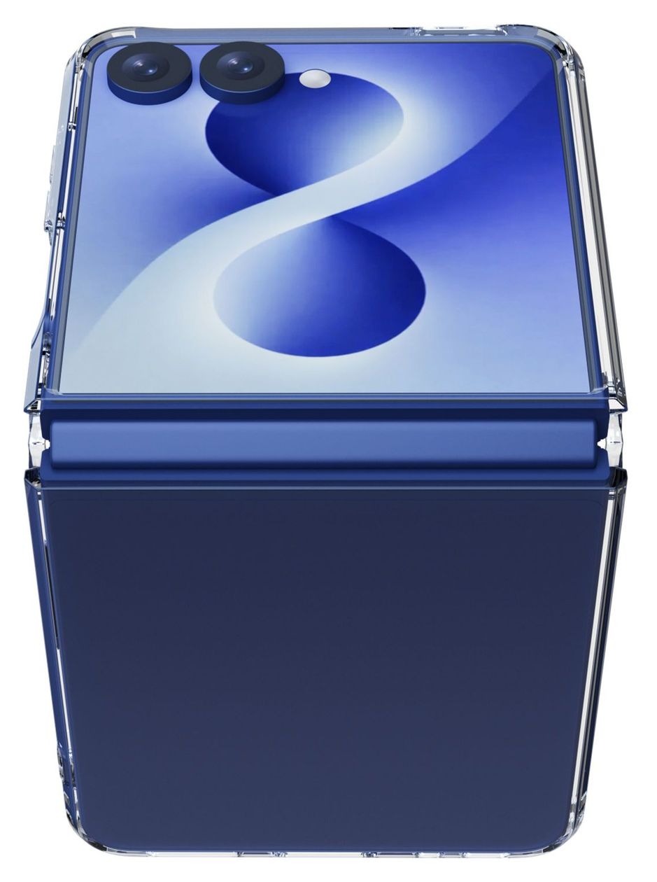 Impact Clear Mantelhülle für Samsung Galaxy Z Flip8  (Transparent) 
