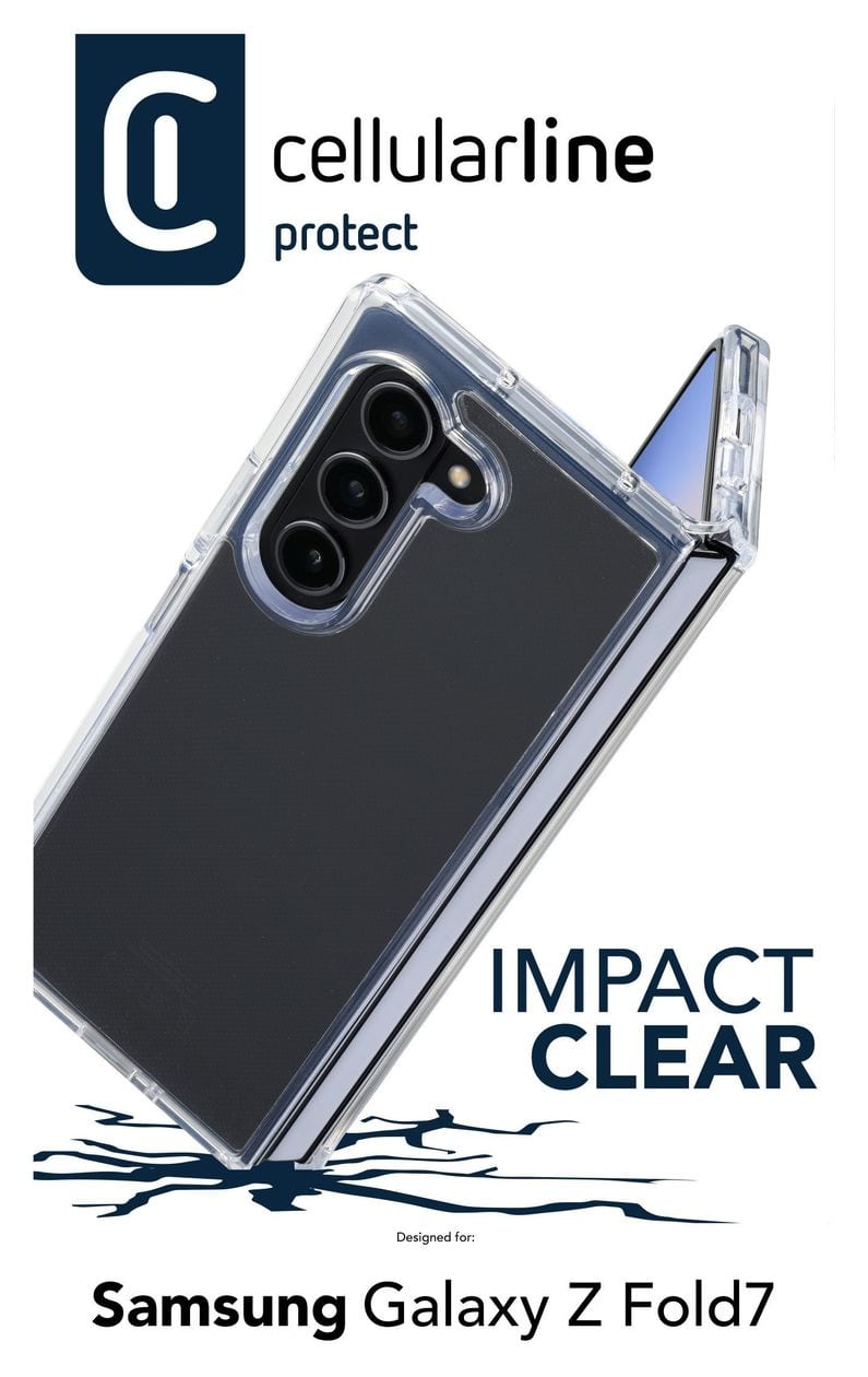 Impact Clear Case Cover für Samsung Galaxy Z Fold7  (Transparent) 