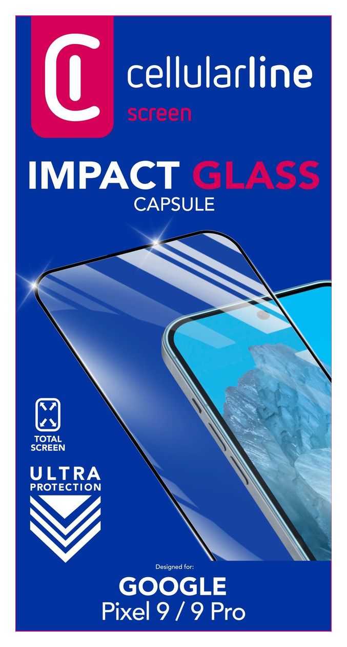 Impact Glass Klare Bildschirmschutzfolie gehärtetes Glas 9H für  Universal Pixel 9 Kratzresistent, Schockresistent 