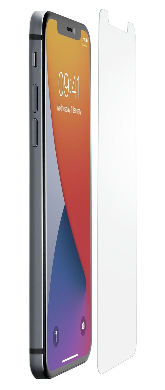 Impact Glass Capsule Klare Bildschirmschutzfolie gehärtetes Glas 9H für  Apple iPhone 12, iPhone 12 Pro Ölbeständig, Splitterfrei 