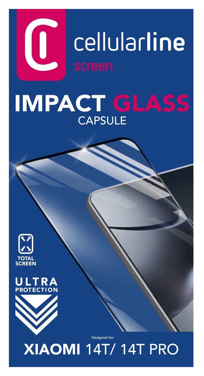 Impact Glass Capsule Klare Bildschirmschutzfolie gehärtetes Glas 9H für  Xiaomi 14T, 14T Pro Kratzresistent, Schockresistent 