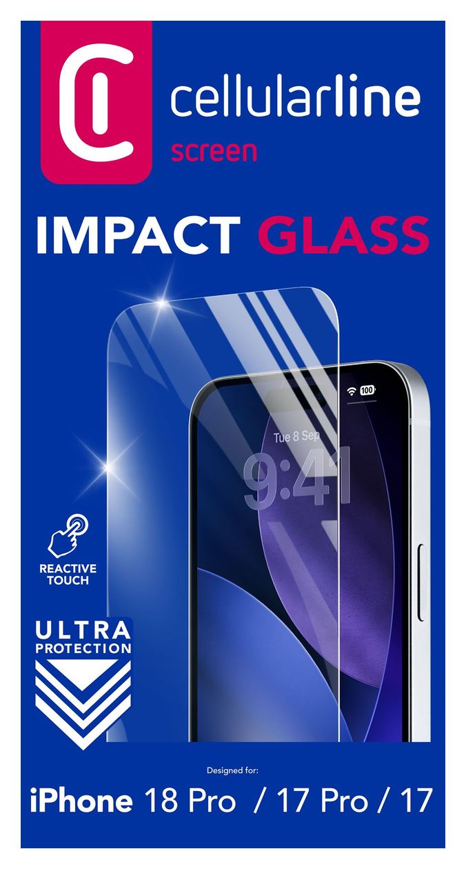 IMPACT GLASS - IPHONE 17 / 17 PRO / 18 PRO 