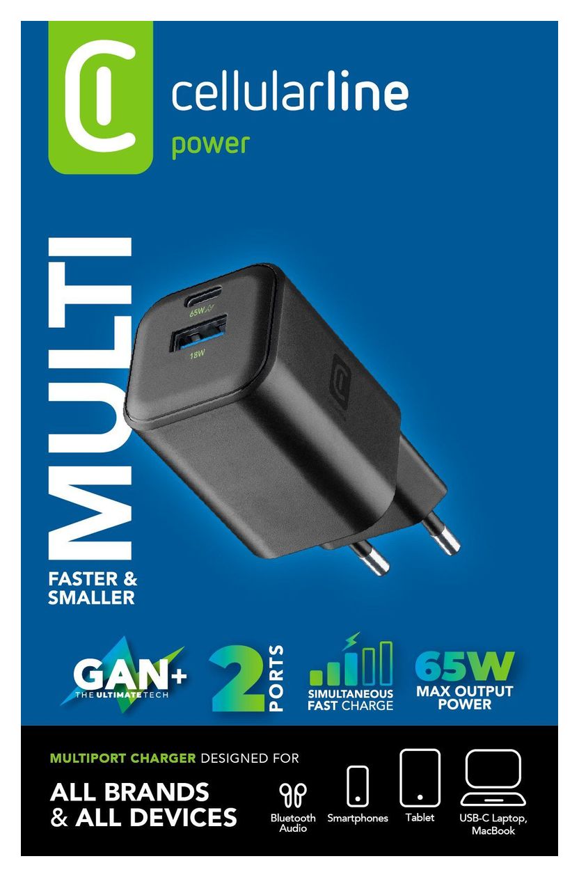MULTIPOWER 2 GAN ENTRY A+C 65W 