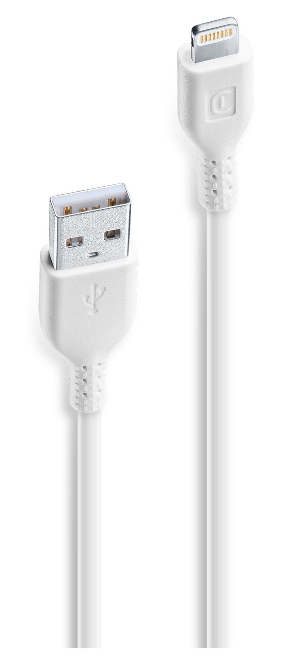 Power Cable Lightning auf USB A bis 12 W 0,6 m  (Weiß) 