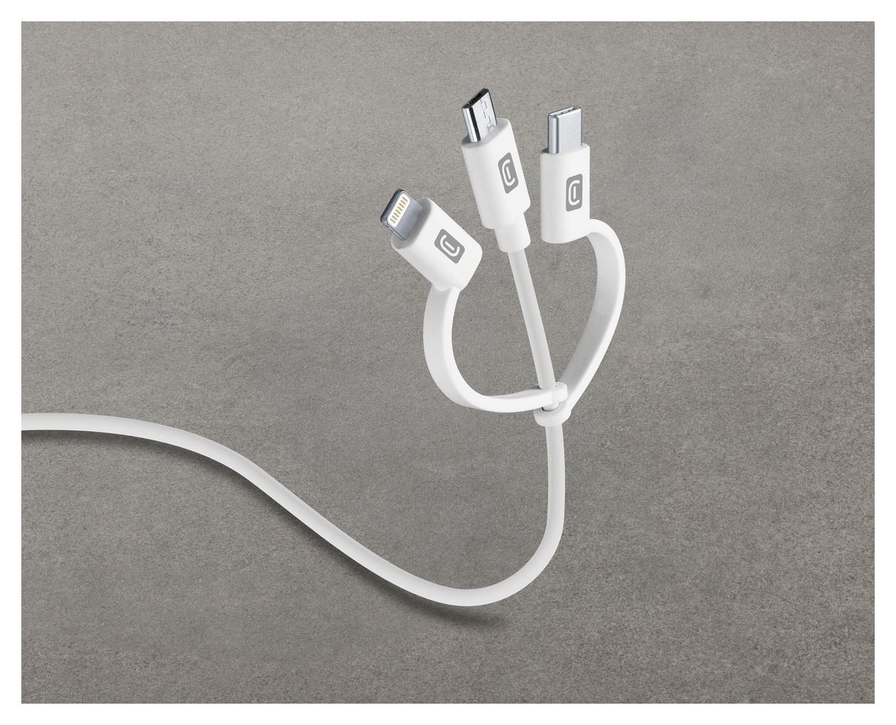 Power Cable Lightning auf USB A Männlich 1 m  (Weiß) 