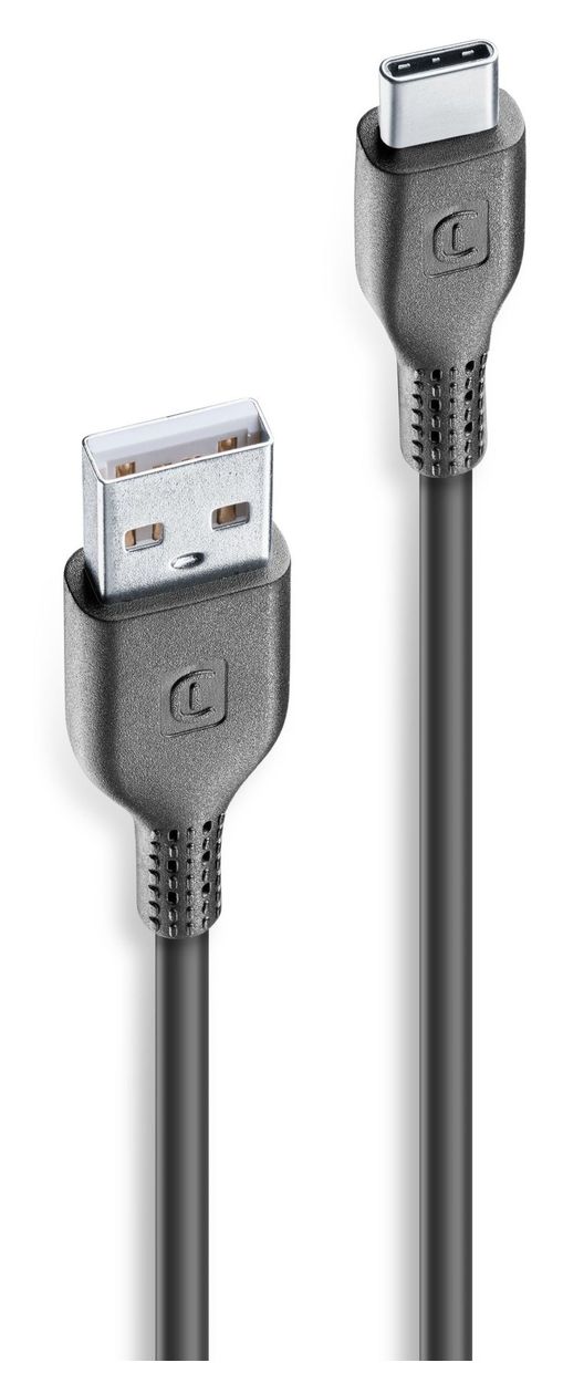 Power Cable USB A auf USB C Männlich bis 15 W 1,2 m  (Schwarz) 
