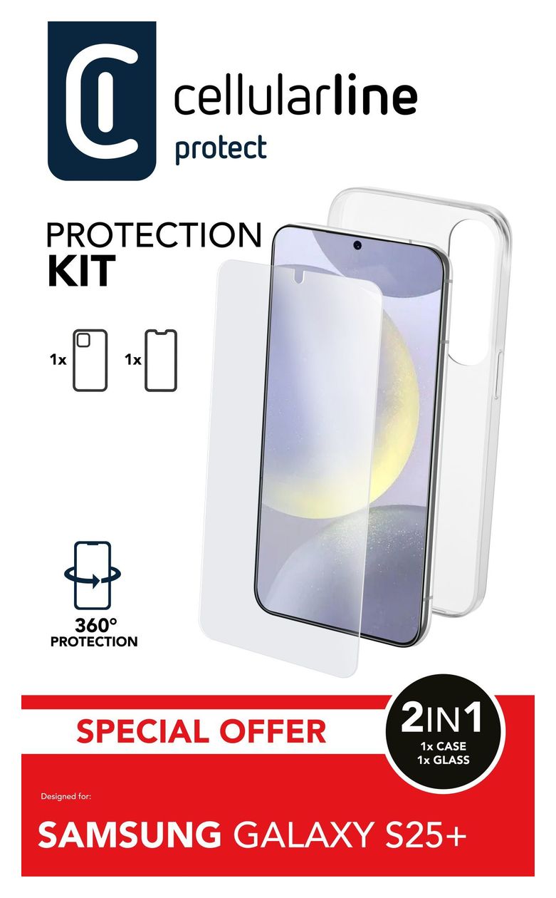 Protection Kit Cover für Samsung Galaxy S25+  (Transparent) 