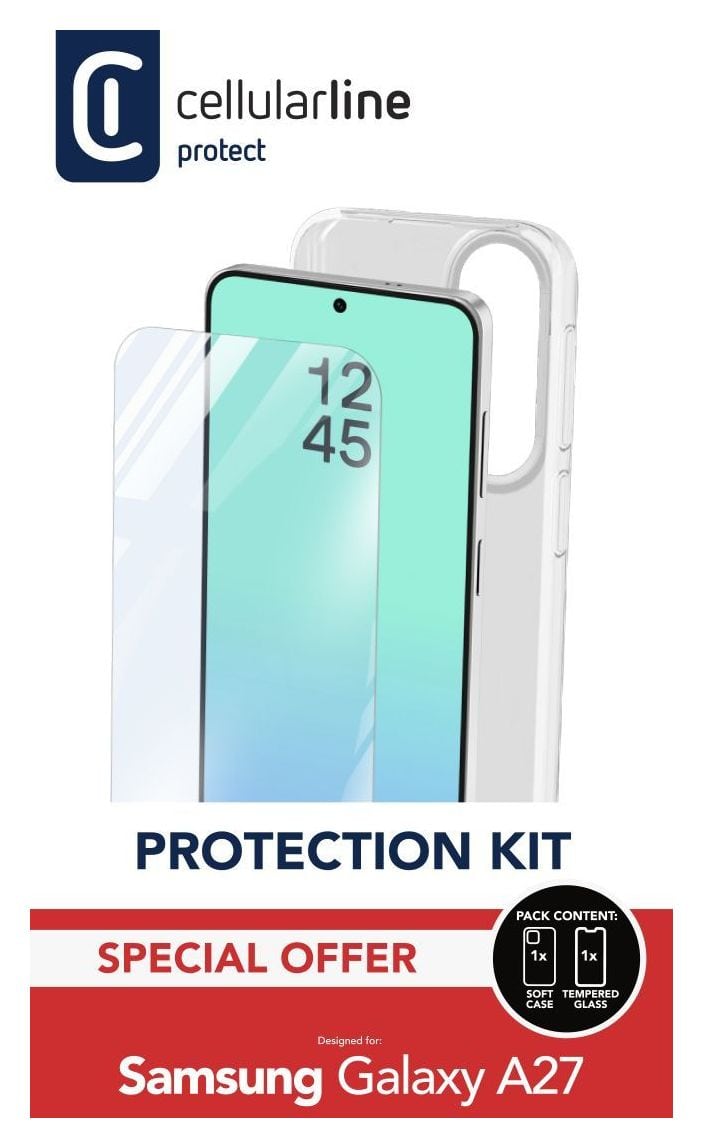 Protection Kit Cover für Samsung Galaxy A27  (Transparent) 