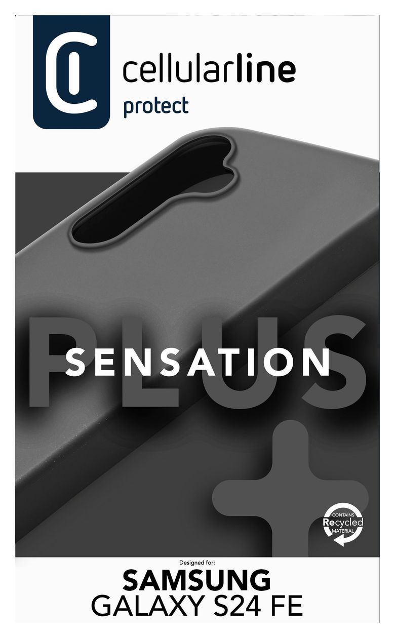 Sensation  Case Cover für Samsung Galaxy S24 FE  (Schwarz) 