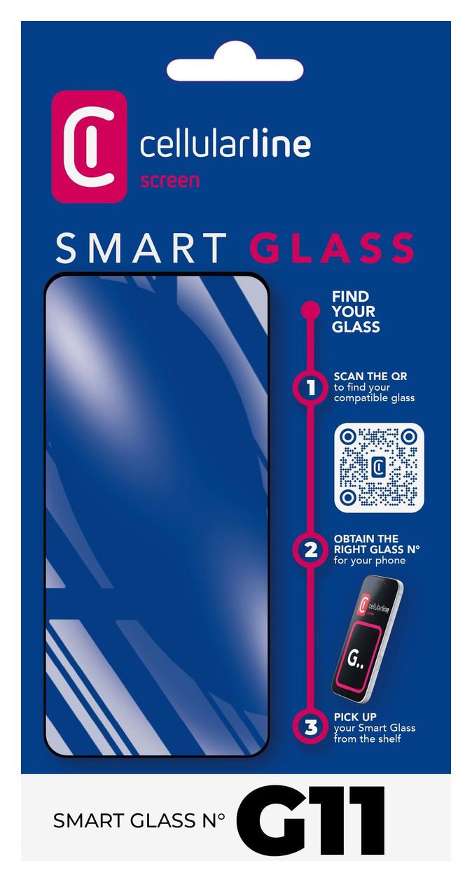 Smart Glass 11 Klare Bildschirmschutzfolie gehärtetes Glas für  Universal Stoßfest, Kratzresistent 