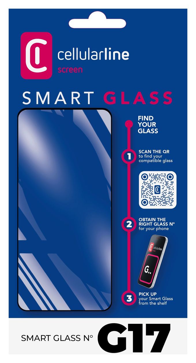 Smart Glass 17 Klare Bildschirmschutzfolie gehärtetes Glas für  Universal Stoßfest, Kratzresistent 