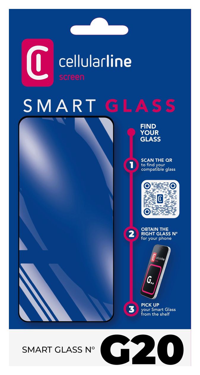 Smart Glass 20 Klare Bildschirmschutzfolie gehärtetes Glas für  Universal Stoßfest, Kratzresistent 