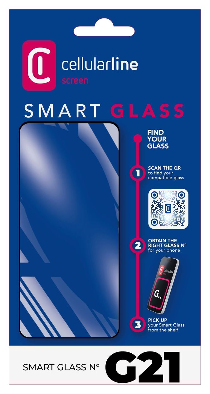 Smart Glass 21 Klare Bildschirmschutzfolie gehärtetes Glas für  Universal Stoßfest, Kratzresistent 
