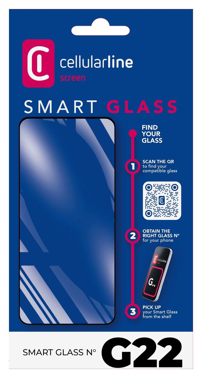 Smart Glass 22 Klare Bildschirmschutzfolie gehärtetes Glas für  Universal Stoßfest, Kratzresistent 