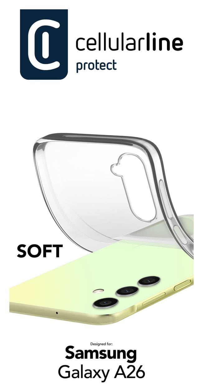 Soft Cover für Samsung Galaxy A26  (Transparent) 