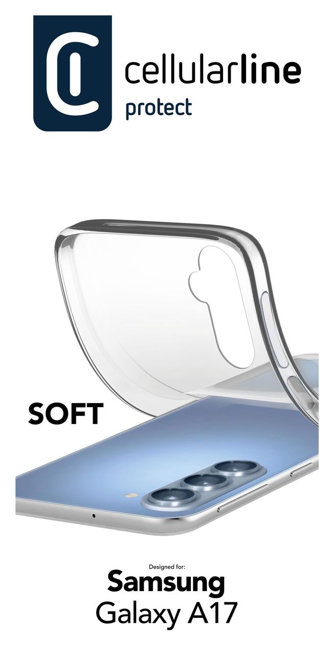 Soft Cover für Samsung Galaxy A17  (Transparent) 