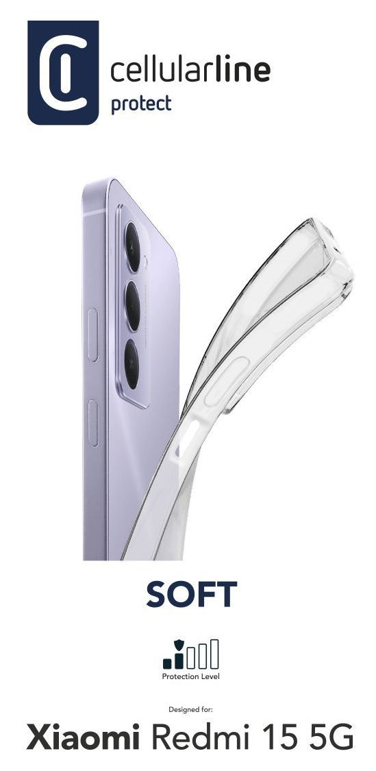 Soft Cover für Xiaomi redmi 15 5G  (Transparent) 