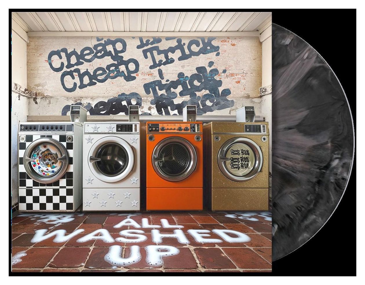 Cheap Trick - All Washed Up (Graphite Marble Colour LP) 
