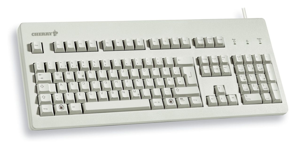 G80-3000 Universal Tastatur USB  (Grau) 