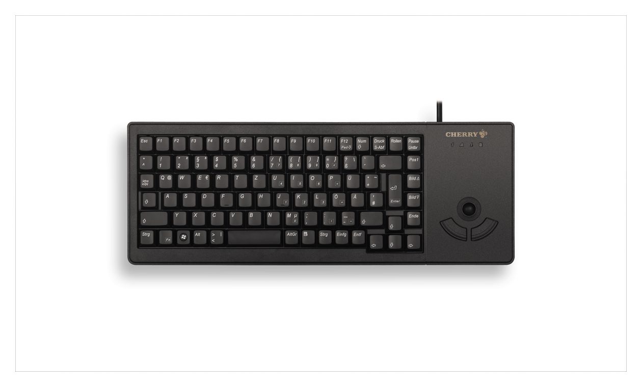 G84-5400 Büro Tastatur USB  (Schwarz) 