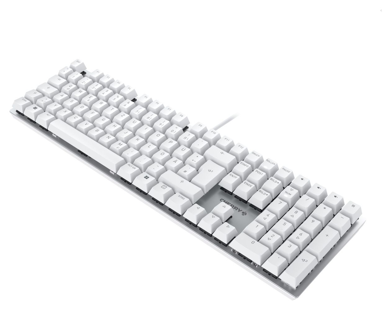 KC200 MX Universal Tastatur USB  (Silber, Weiß) 