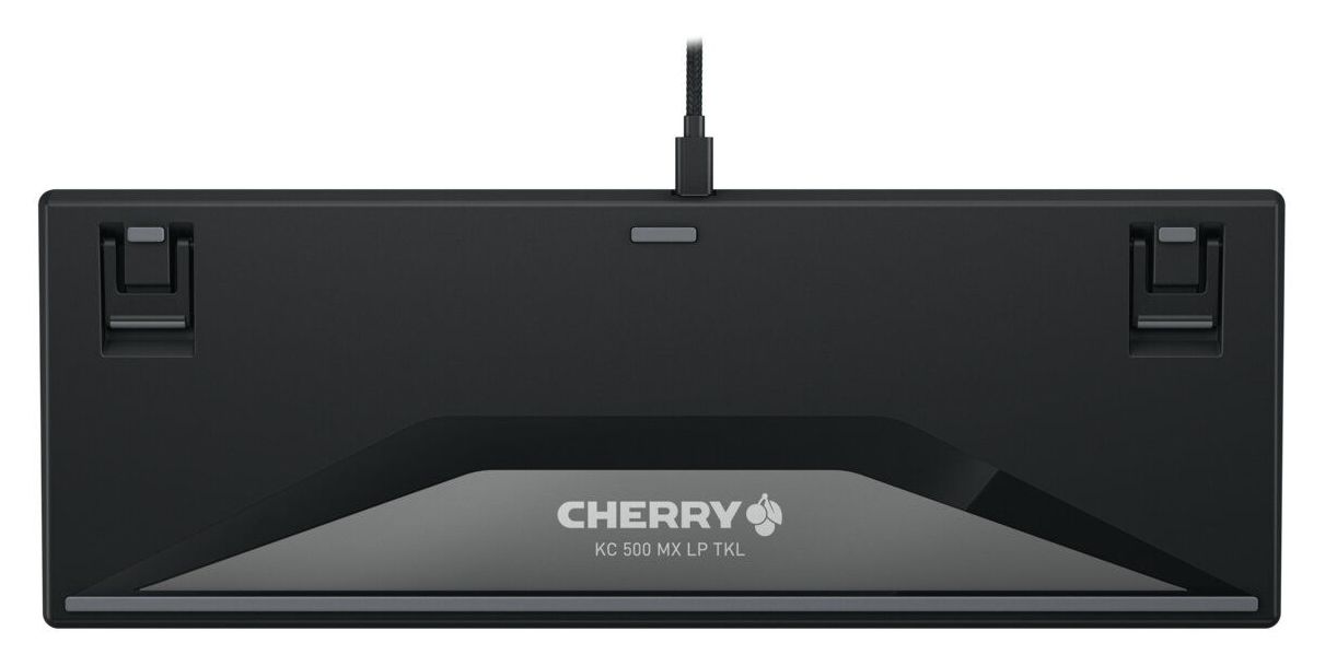 KC500MX LP TKL Heimbüro Tastatur USB  (Schwarz, Grau) 