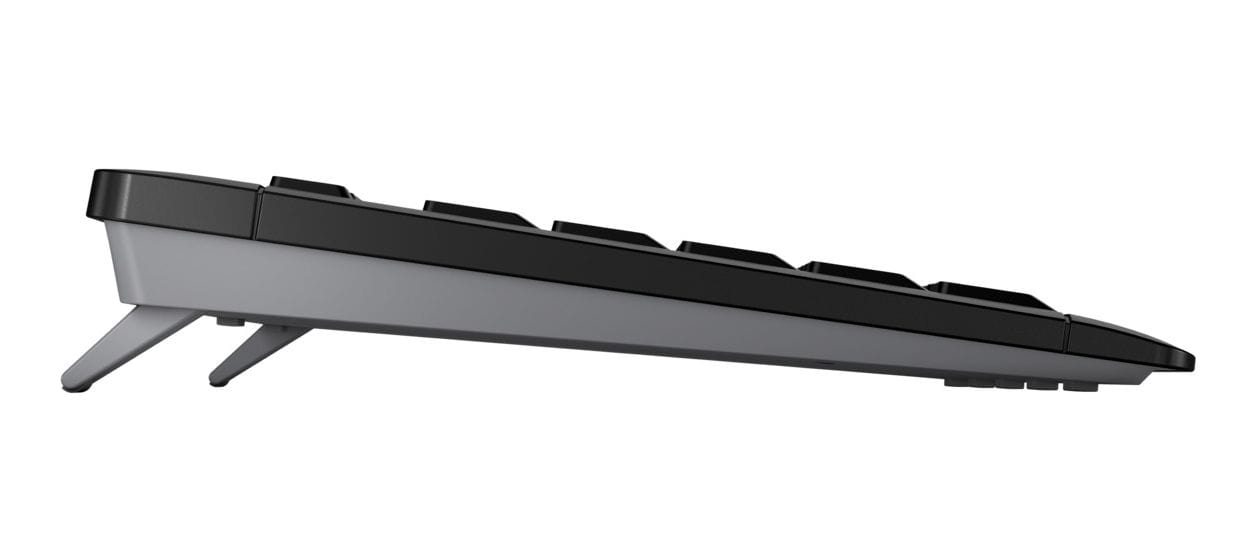 Stream Desktop Comfort Heimbüro Tastatur RF Wireless 2.4 GHz  (Schwarz) 