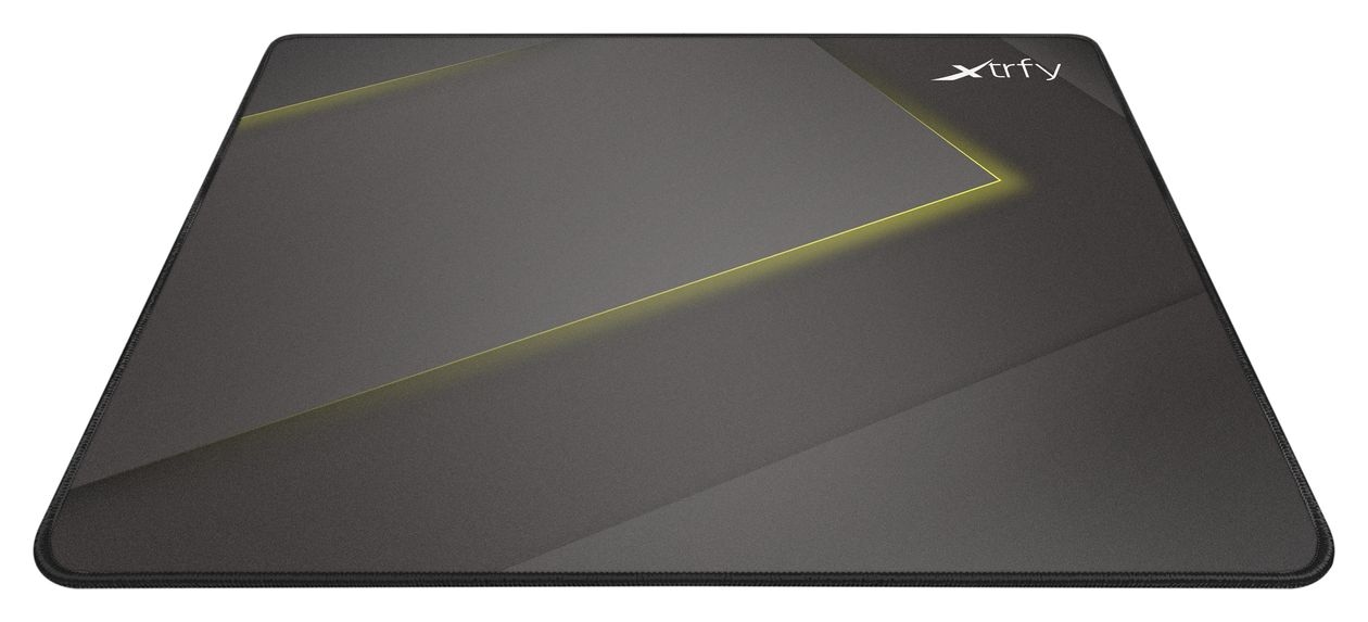 GP1 Mauspad  (Schwarz, Grau, Gelb) 