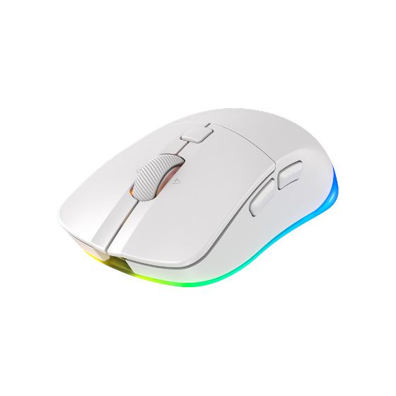 M50 Wireless 12000 DPI Gaming Maus Optisch  (Weiß) 