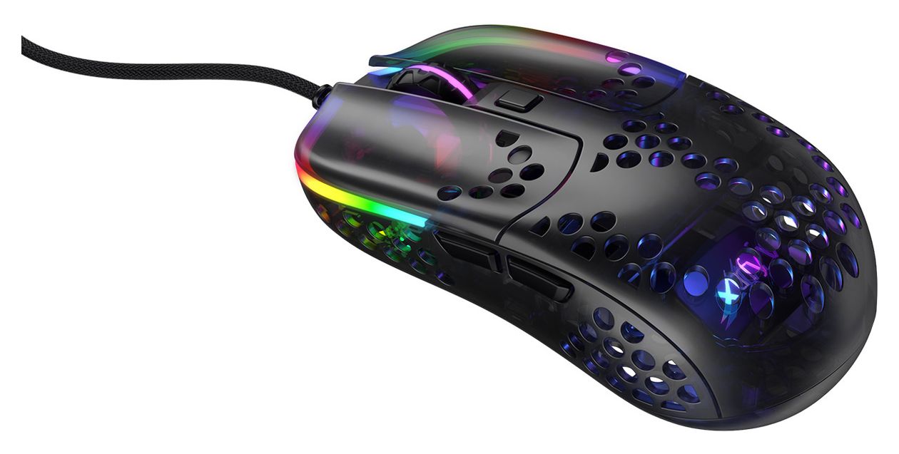 MZ1 RGB 16000 DPI Gaming Maus Optisch  (Schwarz) 