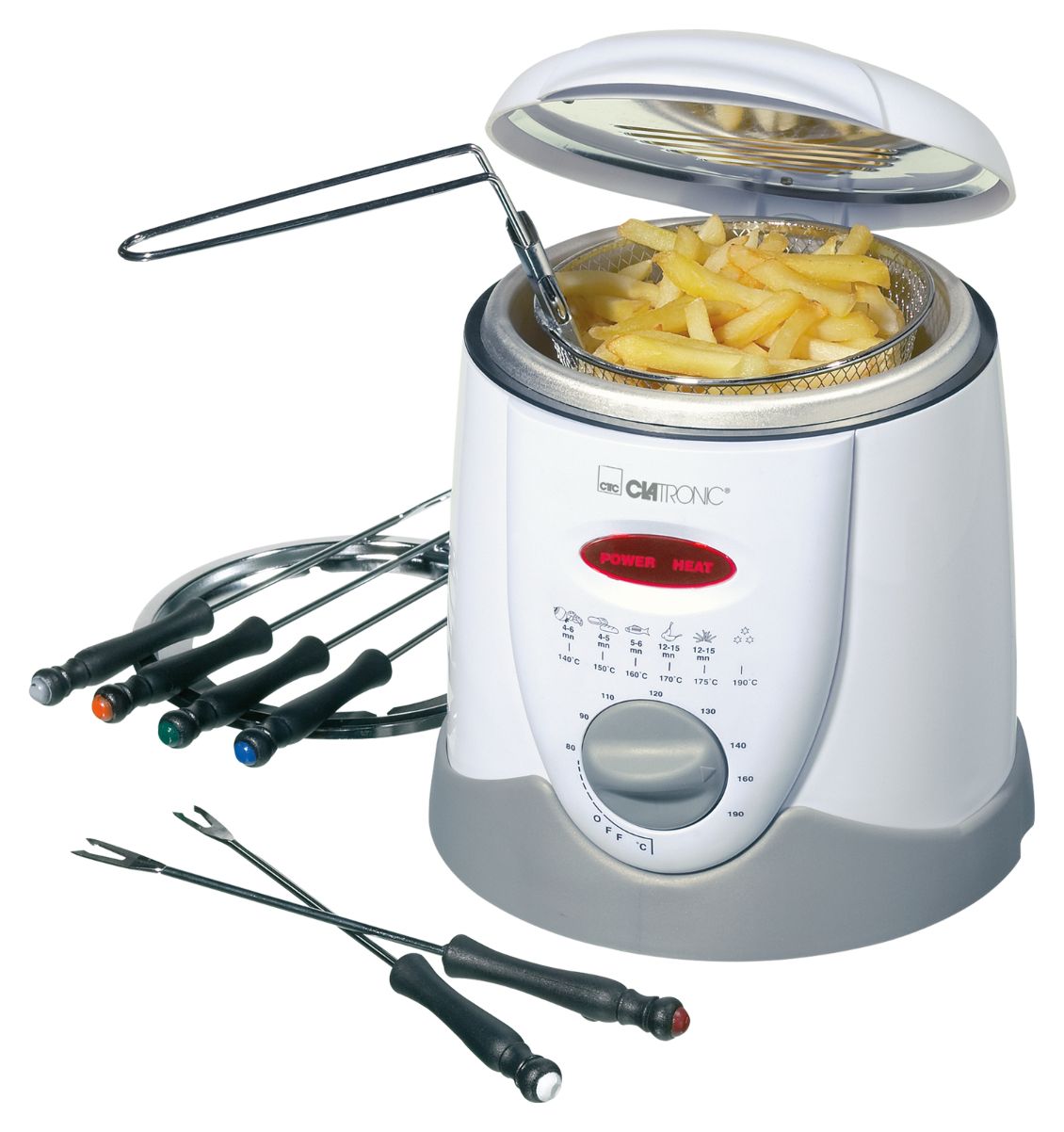FFR2916 2in1 Fondue Fritteuse 900 W 