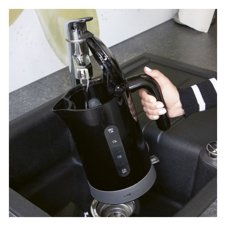 WK3840 1,8 l Wasserkocher 2200 W  (Schwarz) 