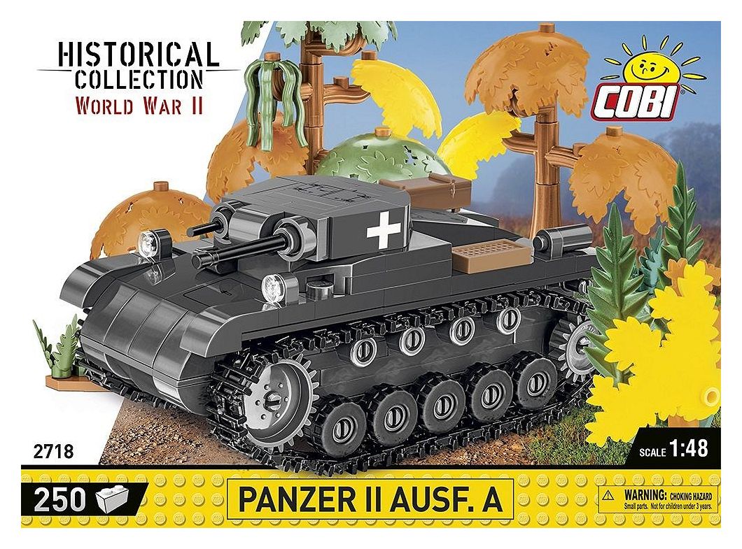 Panzer II Ausf. A Bauset 250 Teile  (Schwarz) 