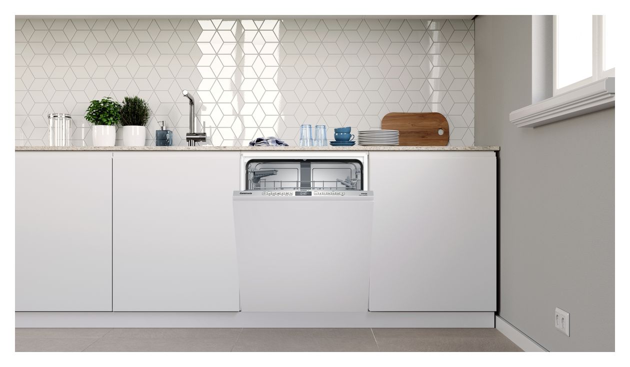 CG6VX01EBD 60 cm Geschirrspüler vollintegriert (ohne Front) Sehr leise 13 Maßgedecke aquaStop Funktion Wärmetauscher 