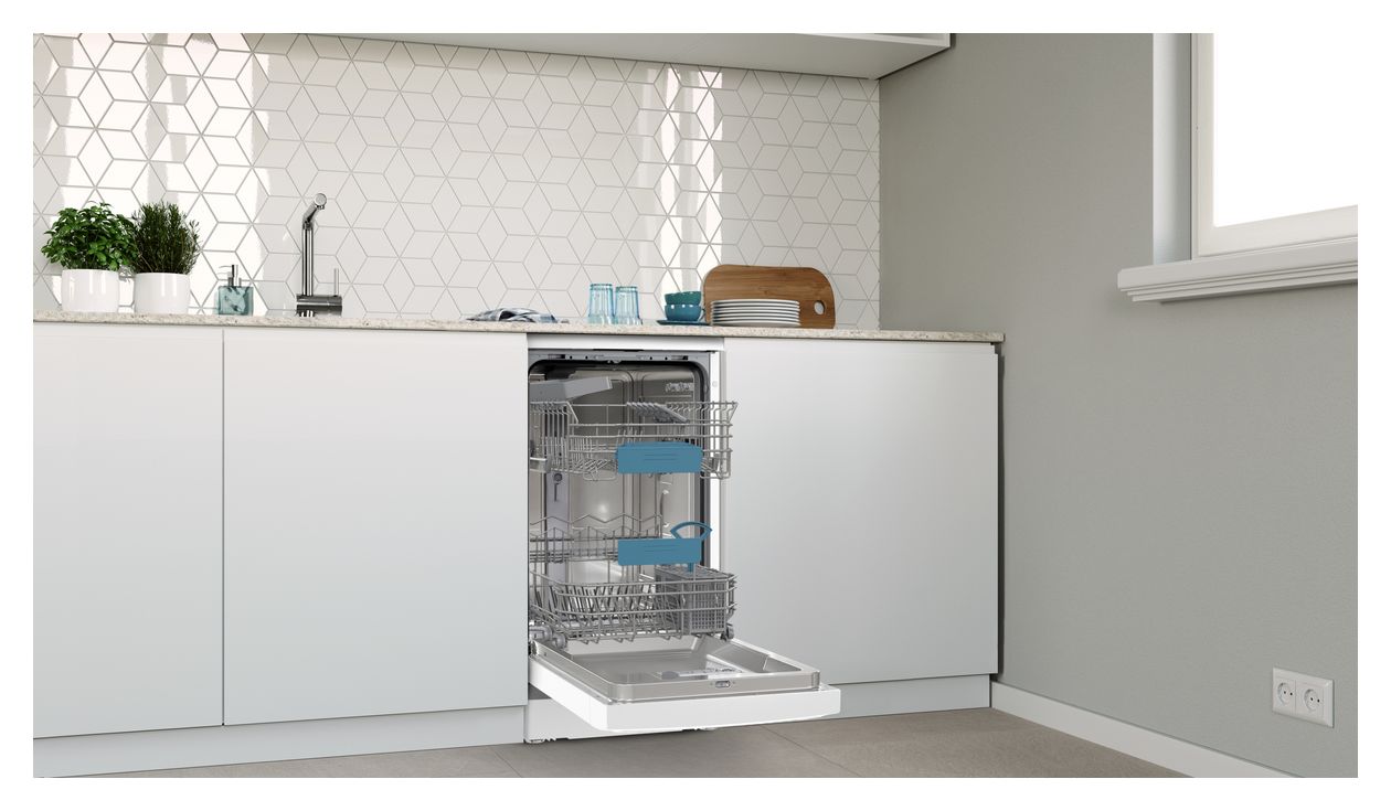 CP6SW01HLD 45 cm Geschirrspüler freistehend Leise 10 Maßgedecke aquaStop Funktion Wärmetauscher 