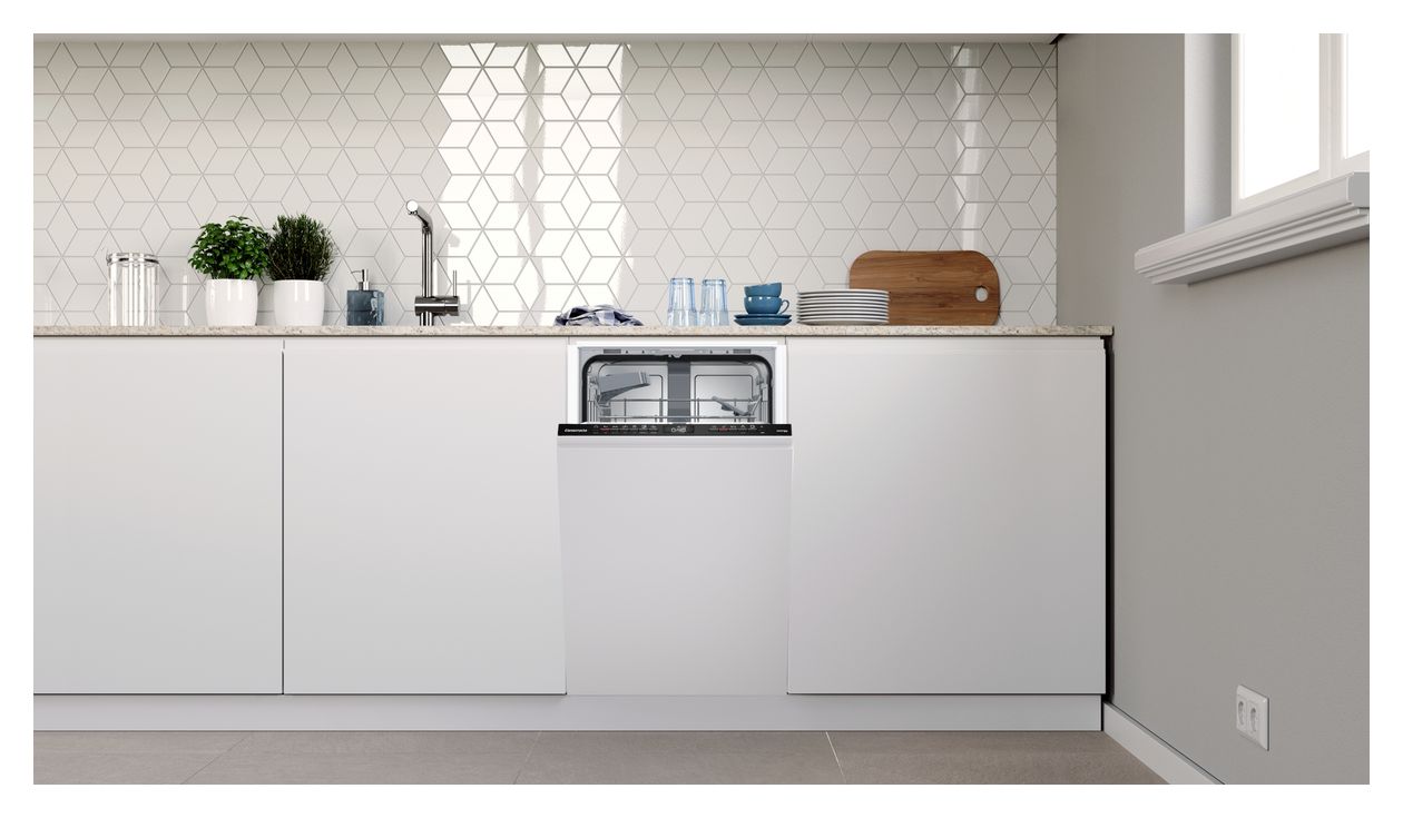 CP6VX01HLD 45 cm Geschirrspüler vollintegriert (ohne Front) Leise 10 Maßgedecke aquaStop Funktion Wärmetauscher 