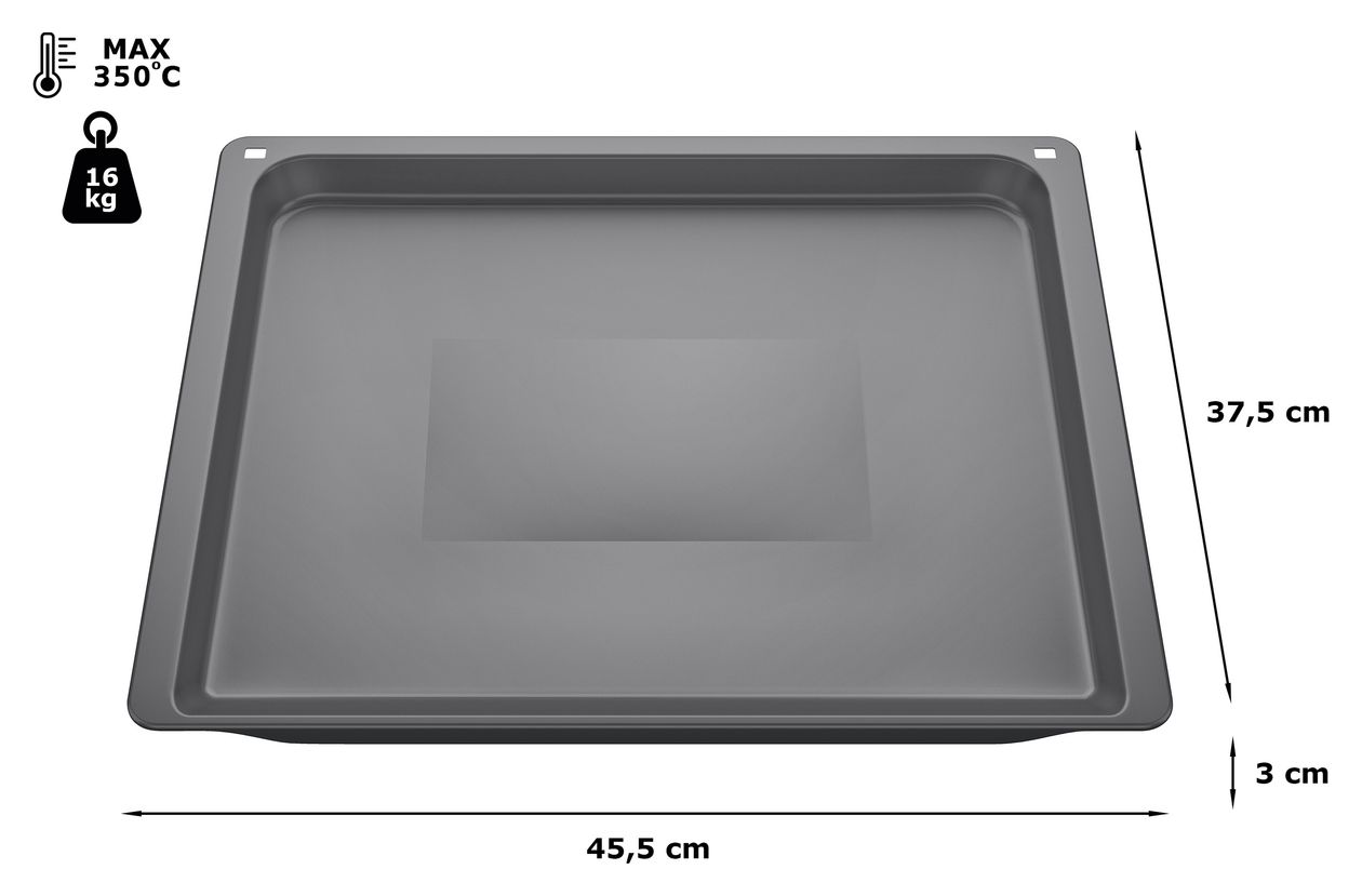 CZ11CB10E0 Backblech 30 x 455 x 375 mm spülmaschinengeeignet 