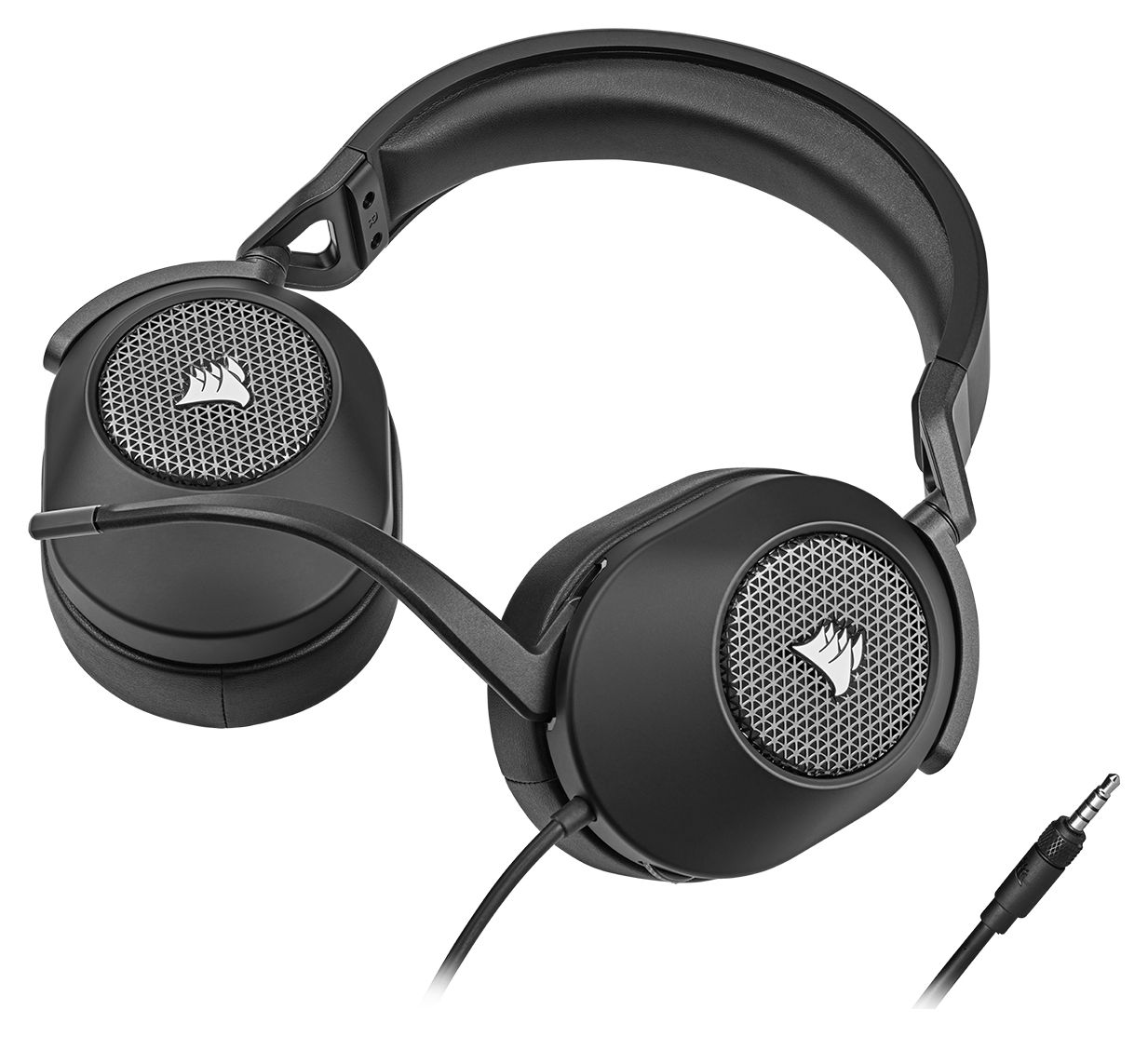 HS65 Surround Ohraufliegender Kopfhörer Kabelgebunden  (Karbon) 