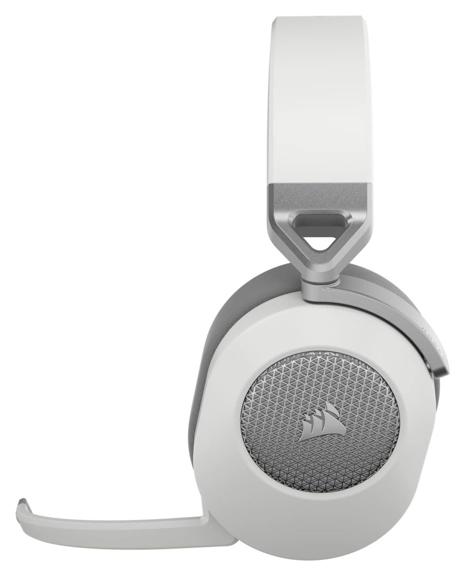 HS65 Wireless V2 Over Ear Bluetooth Kopfhörer kabellos 24 h Laufzeit  (Weiß) 