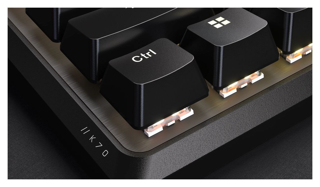 K70 Core TKL RGB-LED Gaming Tastatur USB  (Schwarz) 