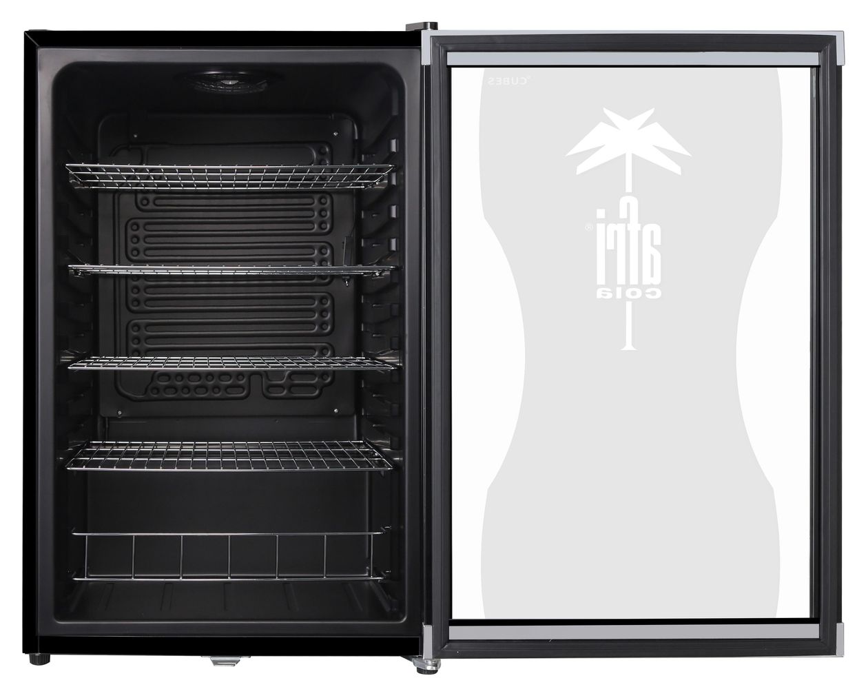 HighCube Afri Cola HC150E 115 l Tischkühlschrank EEK: E 81 kWh Jahr  (Schwarz) 