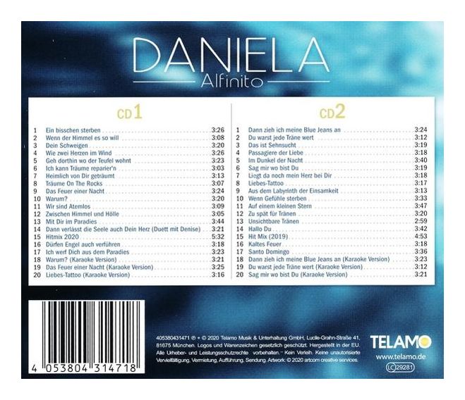 Daniela Alfinito - Die große Jubiläums-Edition 