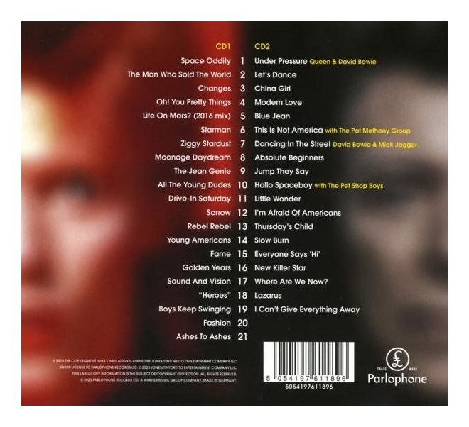 David Bowei - Legacy(The Very Best of David Bowie Deluxe) 