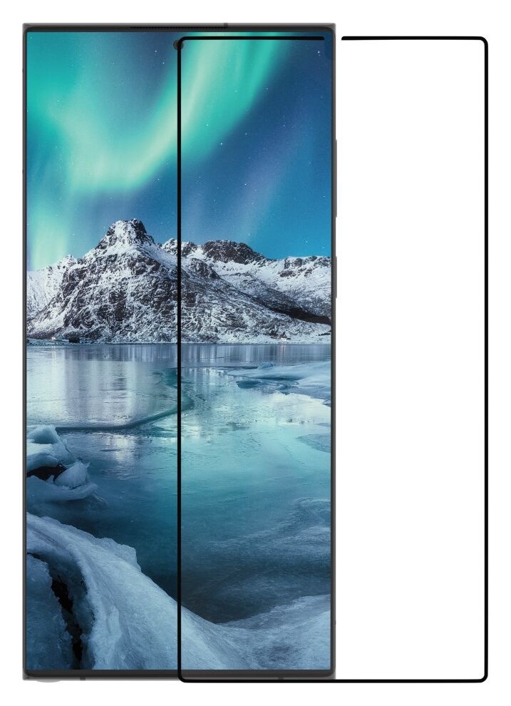 eco-shield Klare Bildschirmschutzfolie Kunststoff für  Samsung Galaxy S24 Ultra Kratzresistent 